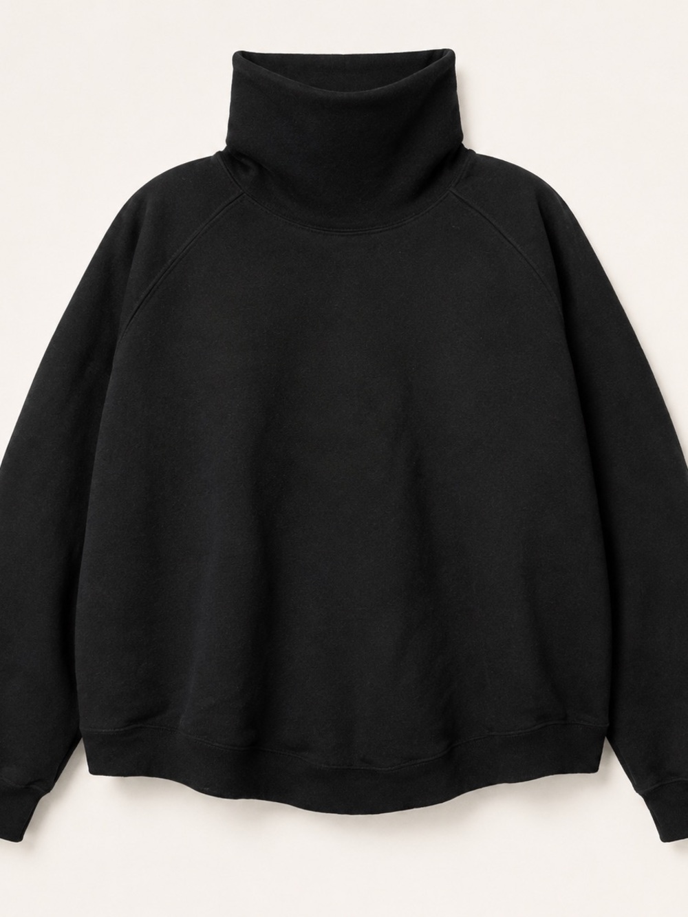 Aritzia Men's Black Turtleneck Sweater